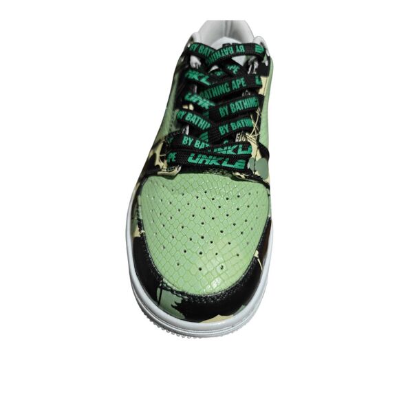 BAPESTA Mo\' Wax x Unkle x Bapesta Low M2 \'Original Heads\' Sneakers Size 7.5 main image 8